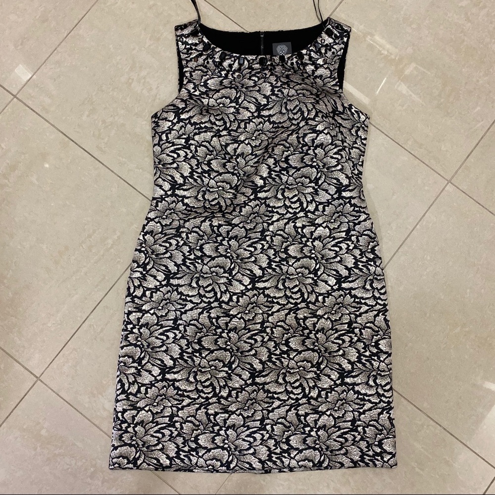 Vince Camuto Black/White Dress